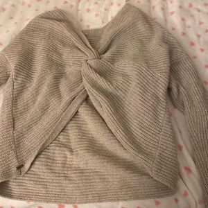 Hollister crossover sweater